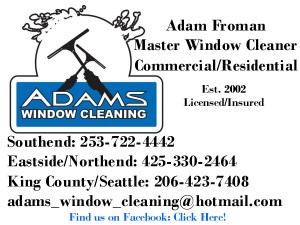 Adams Window Cleaning Logo